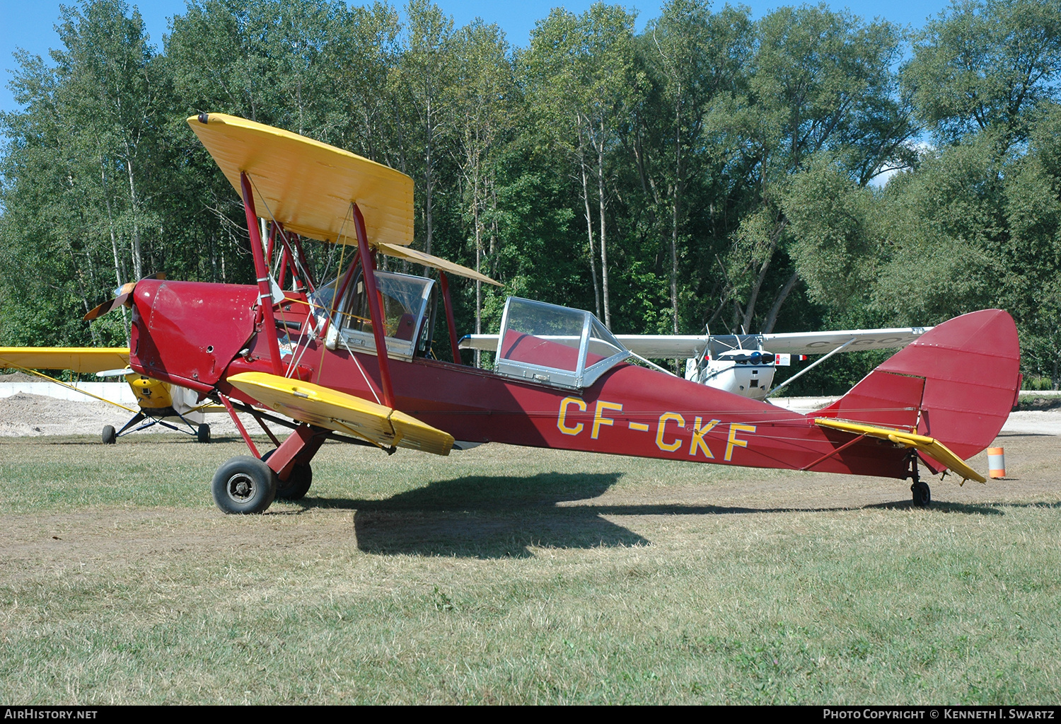 Aircraft Photo of CF-CKF | De Havilland D.H. 82C Tiger Moth | AirHistory.net #427919