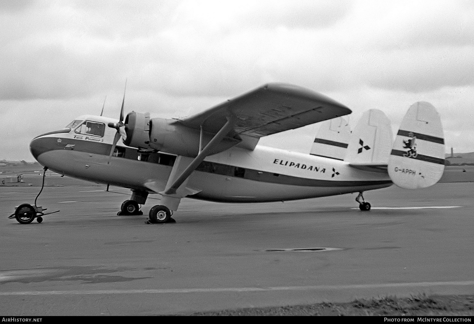 Aircraft Photo of G-APPH | Scottish Aviation Twin Pioneer Series 3 | Elipadana | AirHistory.net #427942