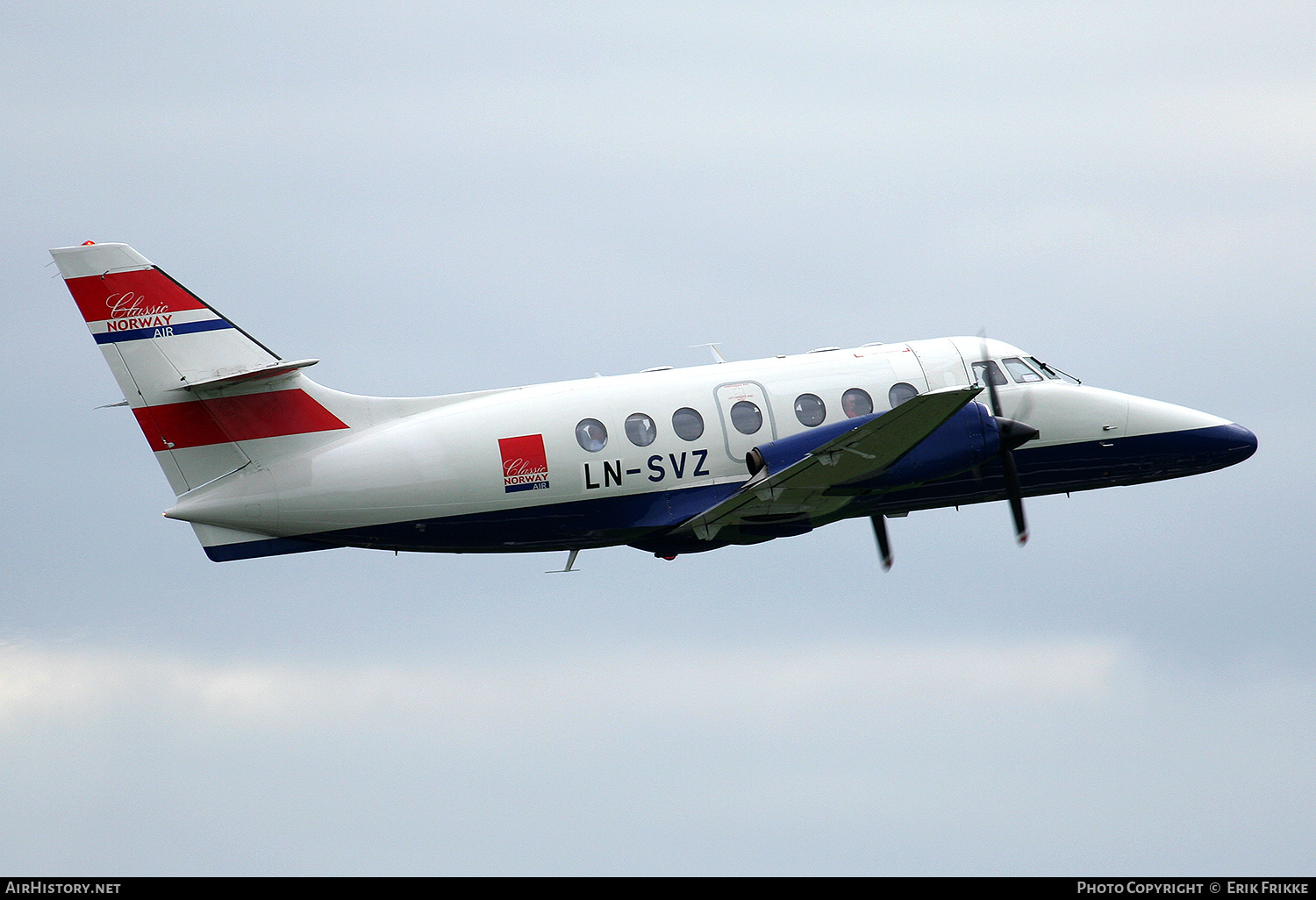Aircraft Photo of LN-SVZ | British Aerospace BAe-3101 Jetstream 31 | Classic Norway Air | AirHistory.net #427944