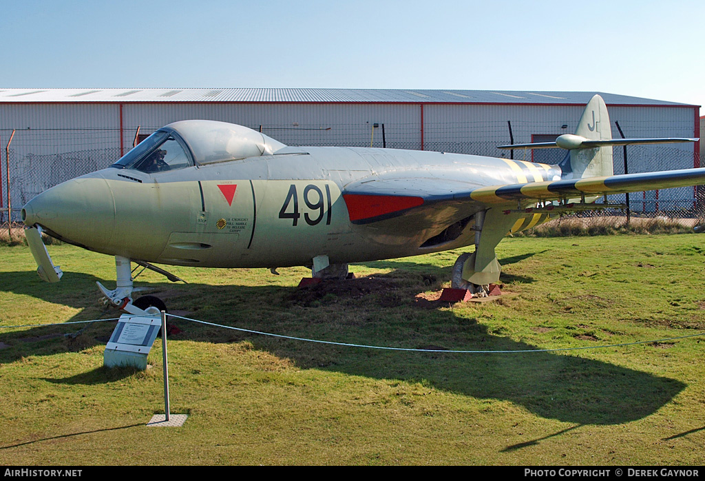 Aircraft Photo of WV797 | Hawker Sea Hawk FGA6 | UK - Navy | AirHistory.net #427955