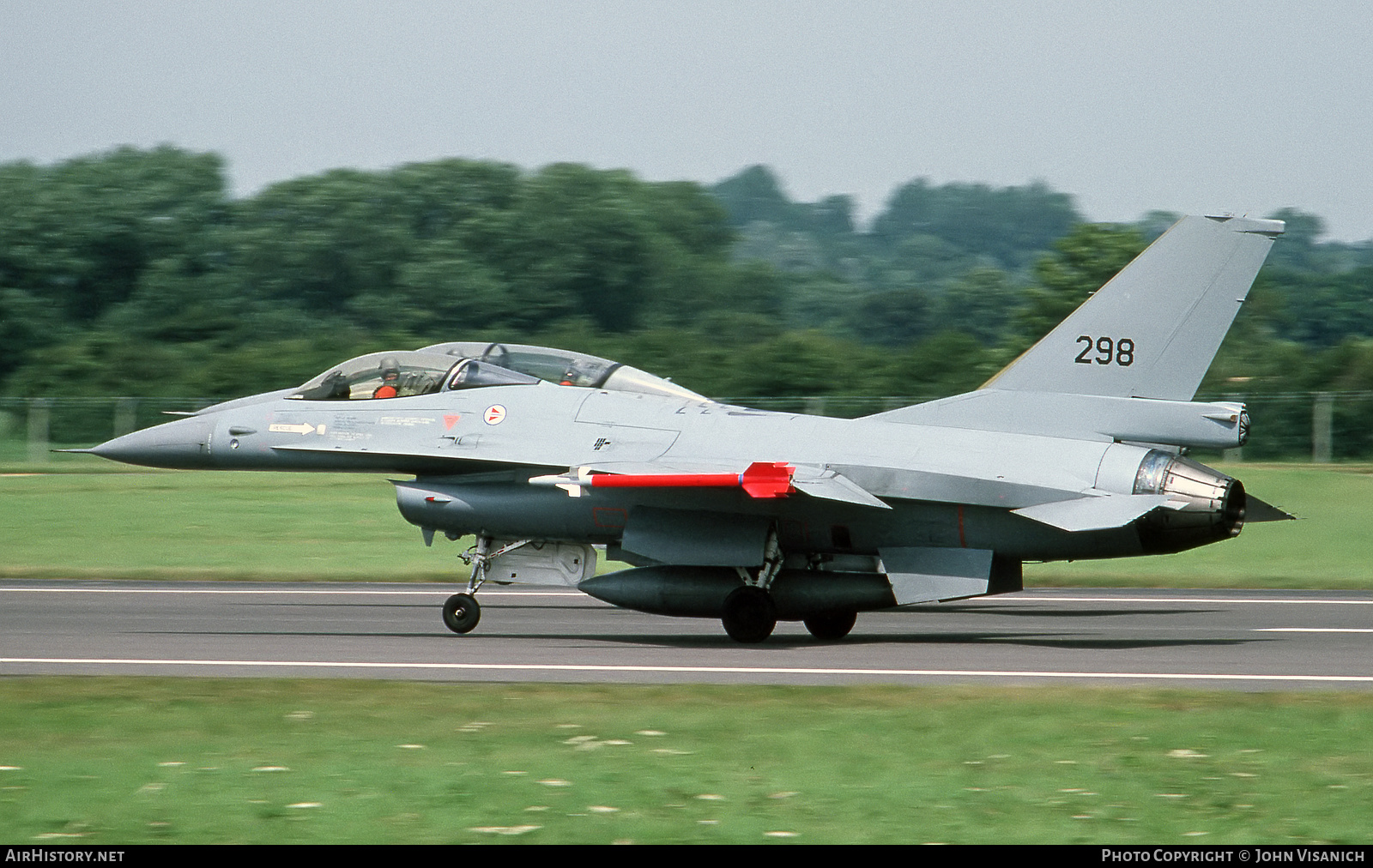 Aircraft Photo of 298 | General Dynamics F-16A Fighting Falcon | Norway - Air Force | AirHistory.net #427972
