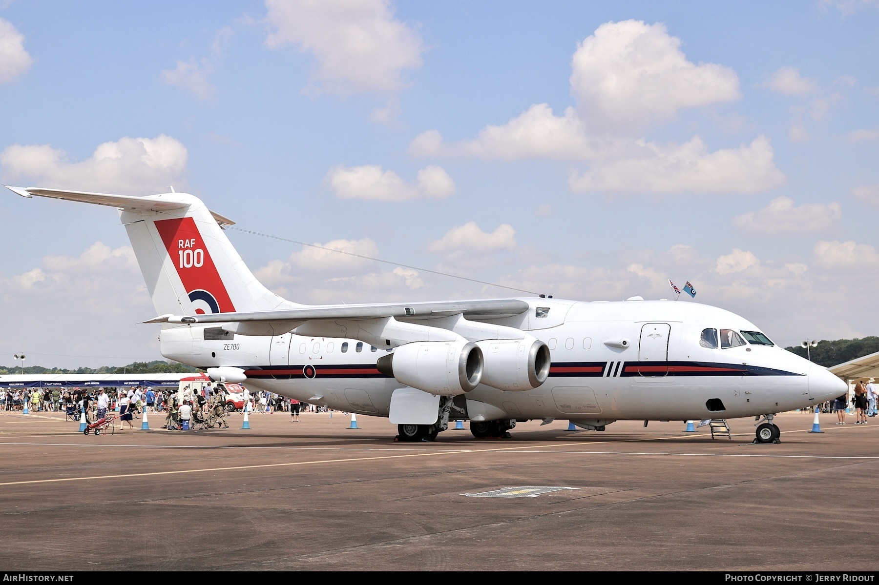 Aircraft Photo of ZE700 | British Aerospace BAe-146 CC.2 | UK - Air Force | AirHistory.net #427974