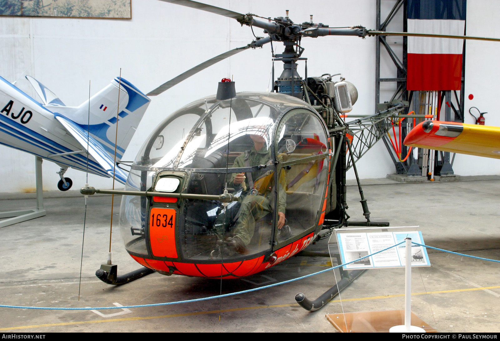 Aircraft Photo of 1634 | Sud SE-3130 Alouette II | France - Army | AirHistory.net #427990