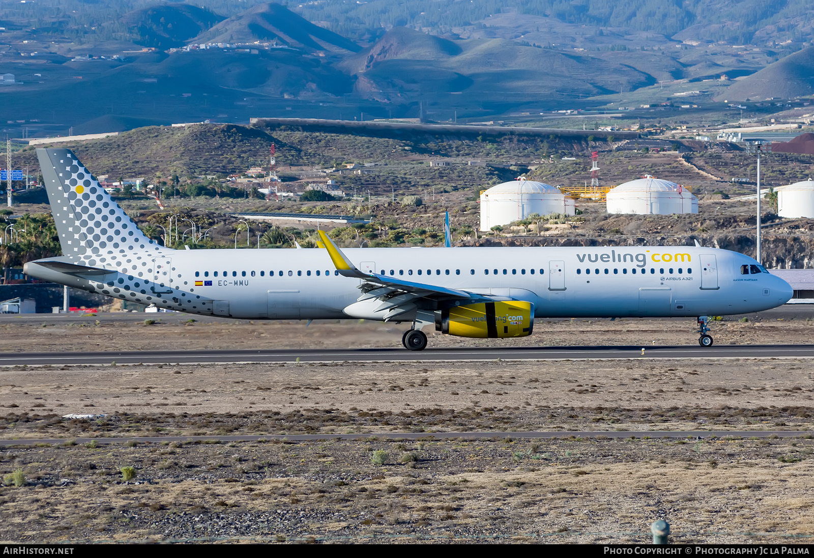 Aircraft Photo of EC-MMU | Airbus A321-231 | Vueling Airlines | AirHistory.net #427997