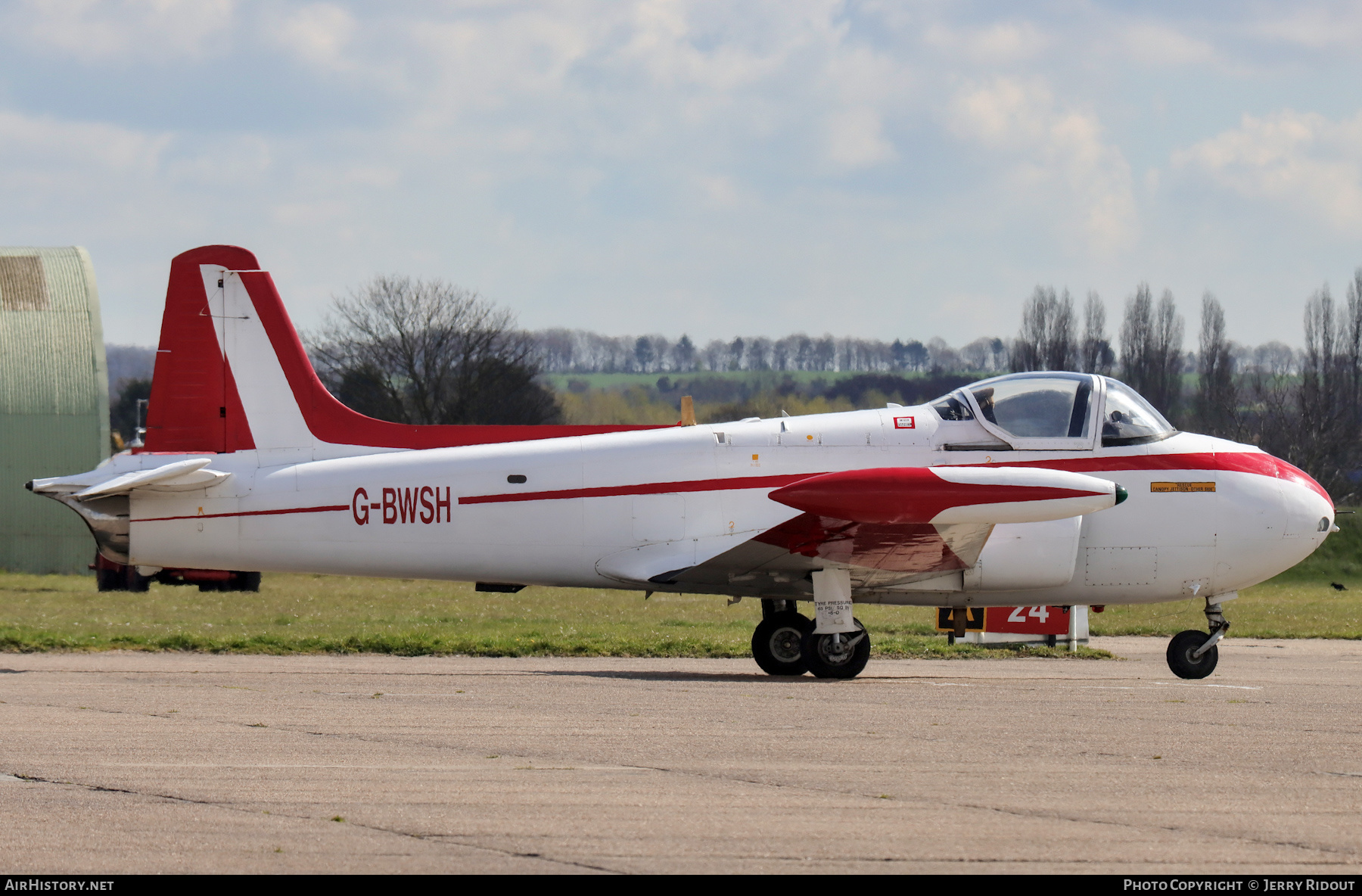 Aircraft Photo of G-BWSH | Hunting Percival P.84 Jet Provost T3A | AirHistory.net #428012