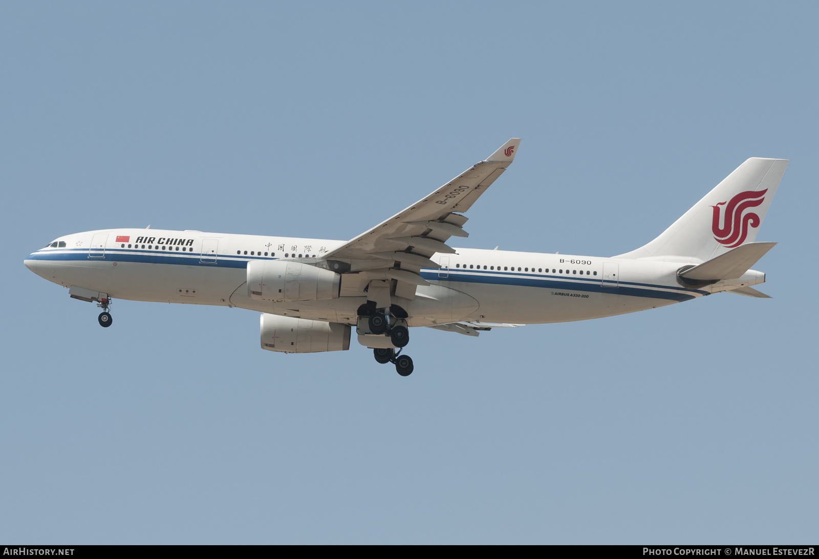 Aircraft Photo of B-6090 | Airbus A330-243 | Air China | AirHistory.net #428014