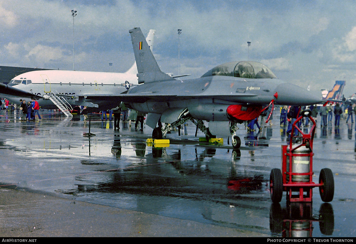 Aircraft Photo of FB-07 | General Dynamics F-16B Fighting Falcon | Belgium - Air Force | AirHistory.net #428029