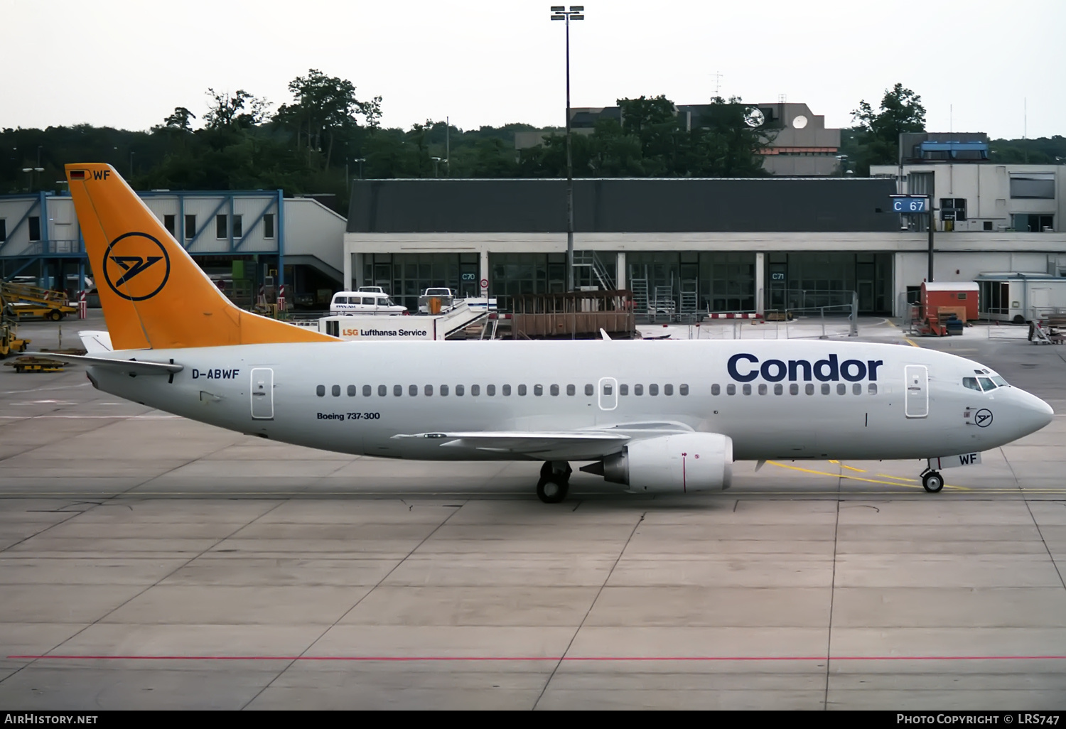 Aircraft Photo of D-ABWF | Boeing 737-330 | Condor Flugdienst | AirHistory.net #428037