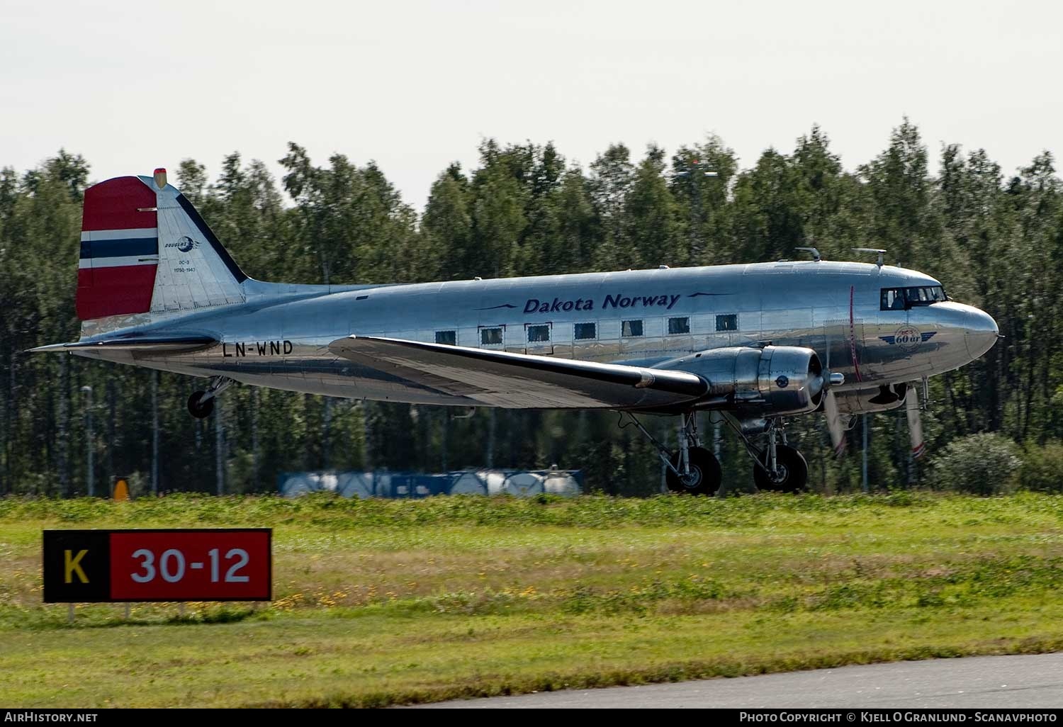 Aircraft Photo of LN-WND | Douglas C-53D Skytrooper | Dakota Norway | AirHistory.net #428040