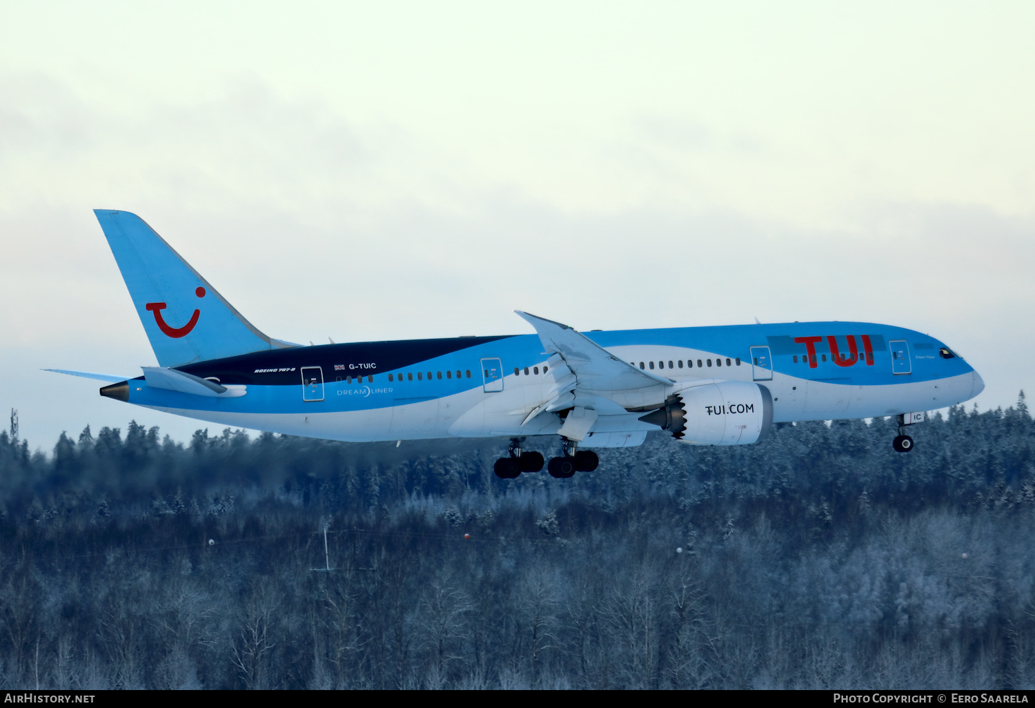Aircraft Photo of G-TUIC | Boeing 787-8 Dreamliner | TUI | AirHistory.net #428050
