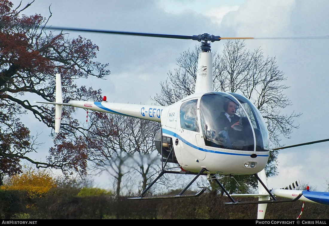 Aircraft Photo of G-EFOF | Robinson R-22 Beta II | East Midlands Helicopters | AirHistory.net #428082