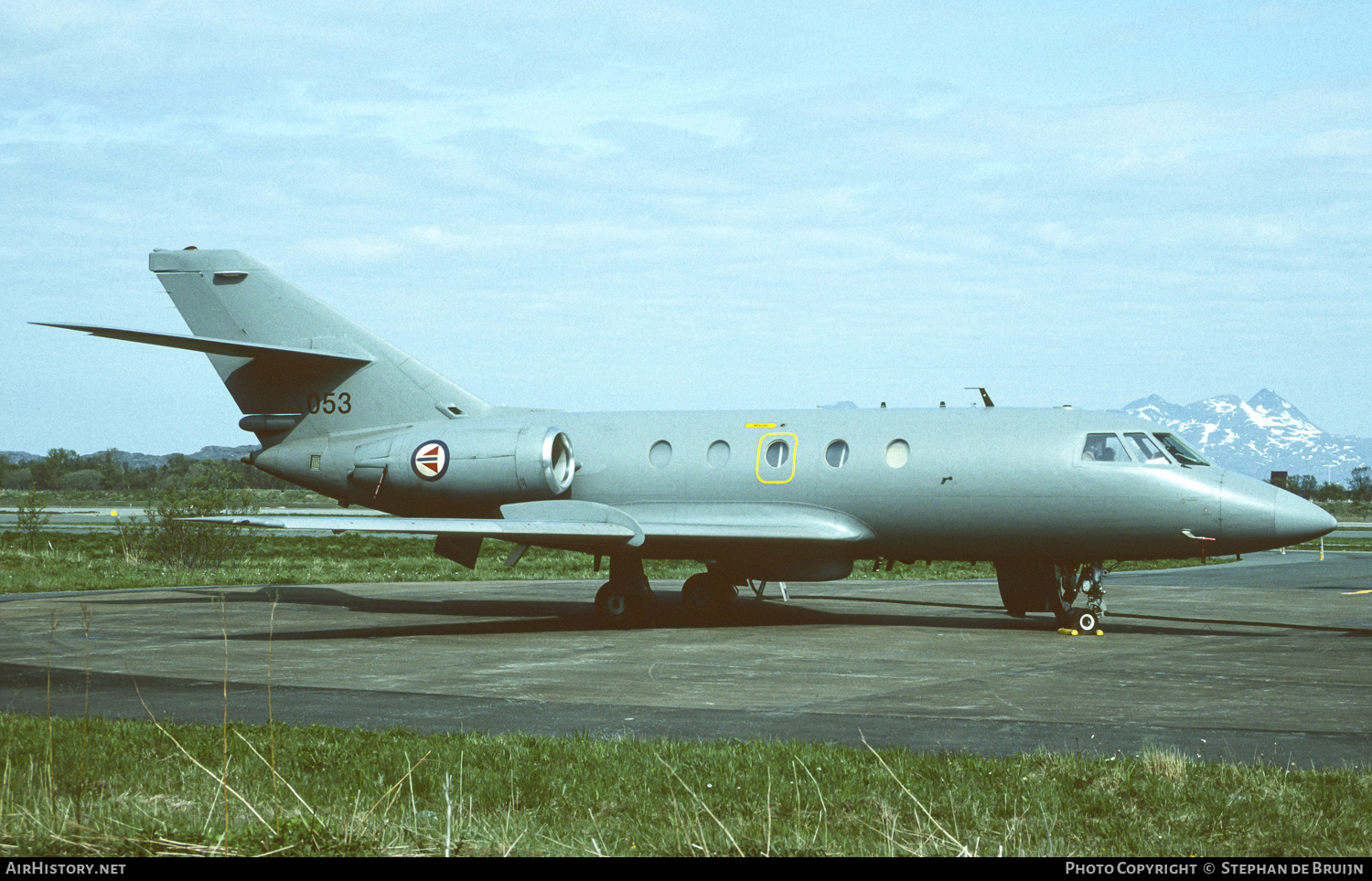 Aircraft Photo of 053 | Dassault Falcon 20ECM | Norway - Air Force | AirHistory.net #428109