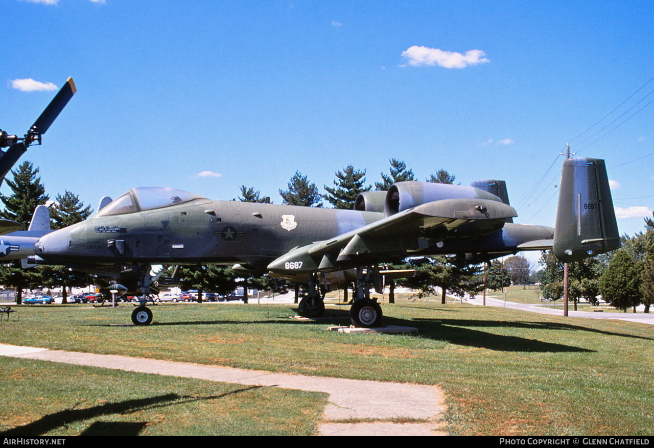 Aircraft Photo of 78-0687 / 8687 | Fairchild A-10A Thunderbolt II | USA - Air Force | AirHistory.net #428112