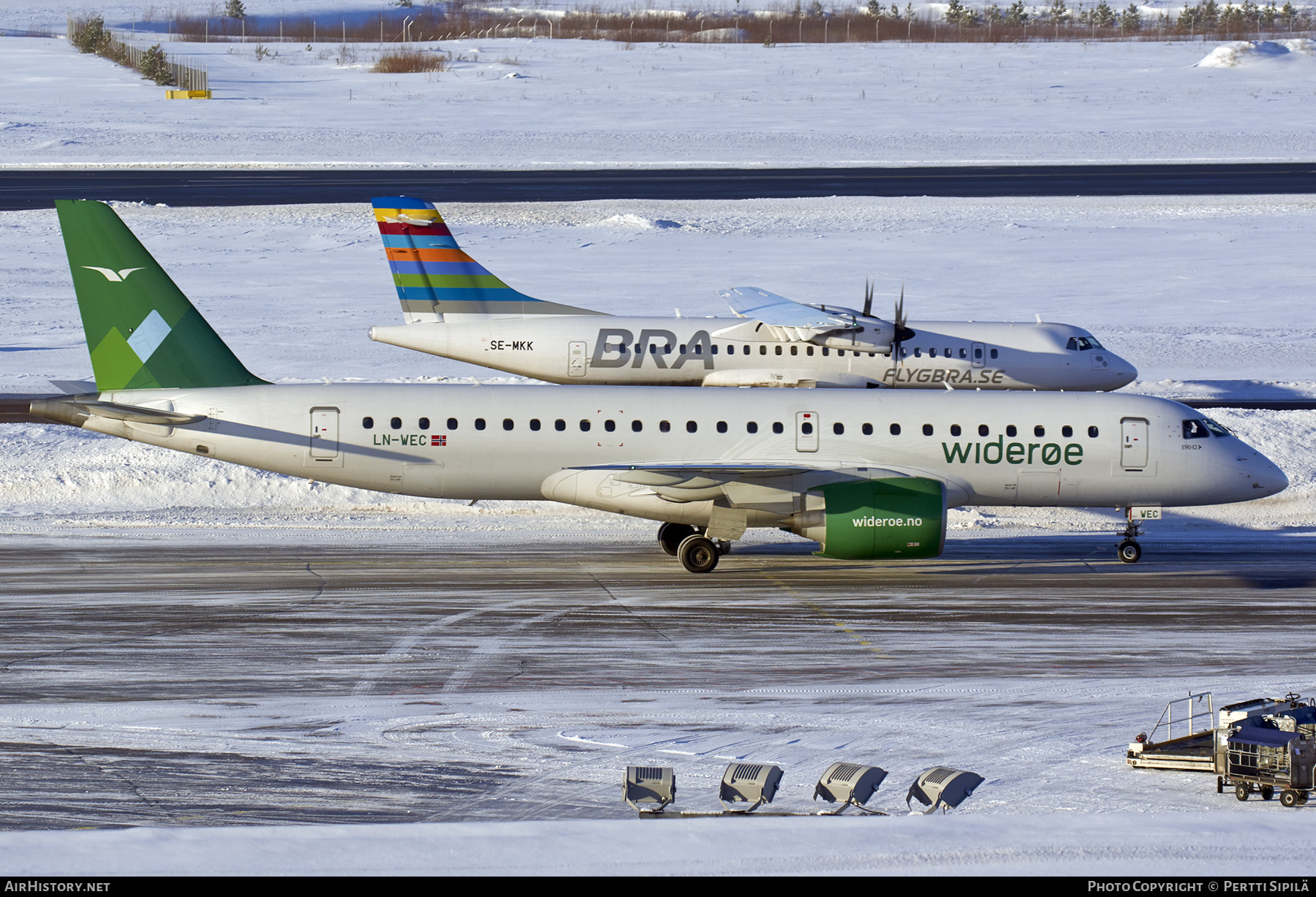 Aircraft Photo of LN-WEC | Embraer 190-E2 (ERJ-190-300) | Widerøe | AirHistory.net #428125