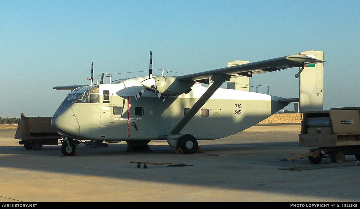 Aircraft Photo of 915 | Short SC.7 Seavan 3M-400 | Oman - Air Force | AirHistory.net #428146