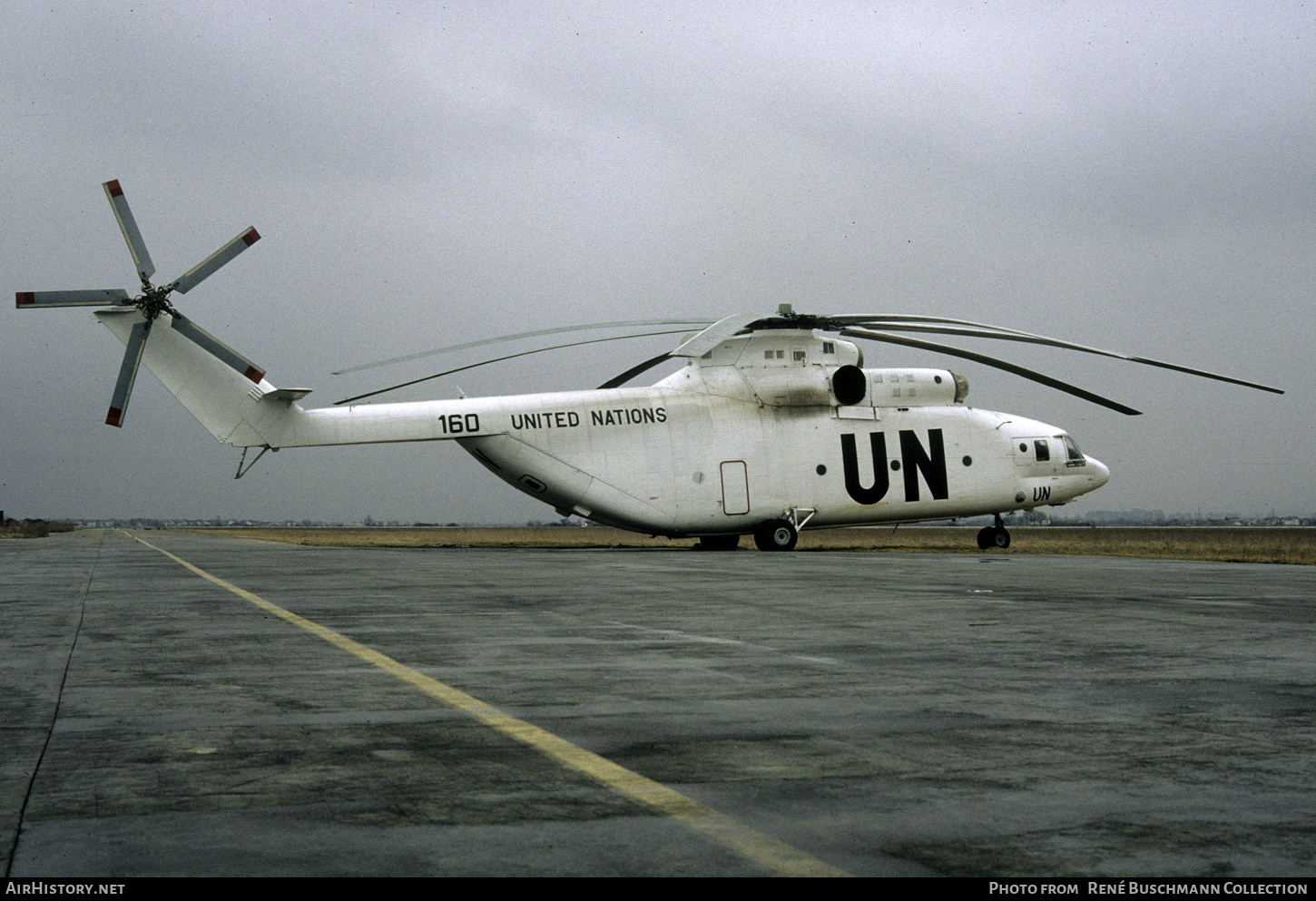 Aircraft Photo of 160 | Mil Mi-26T | United Nations | AirHistory.net #428149