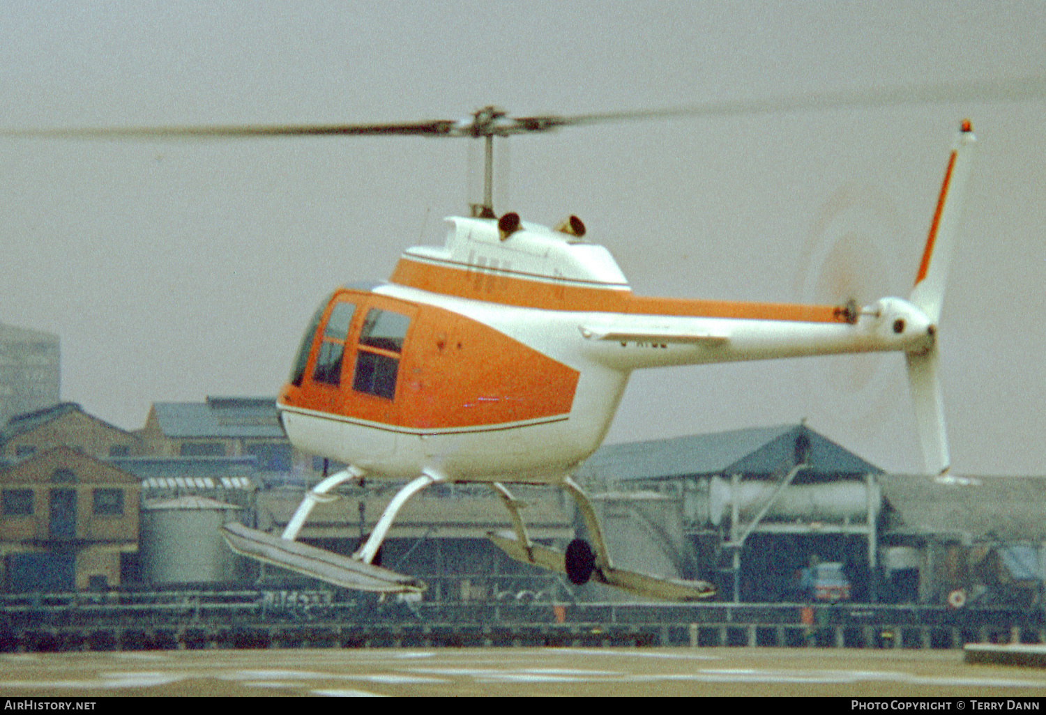 Aircraft Photo of G-AYBE | Bell AB-206B JetRanger II | AirHistory.net #428152