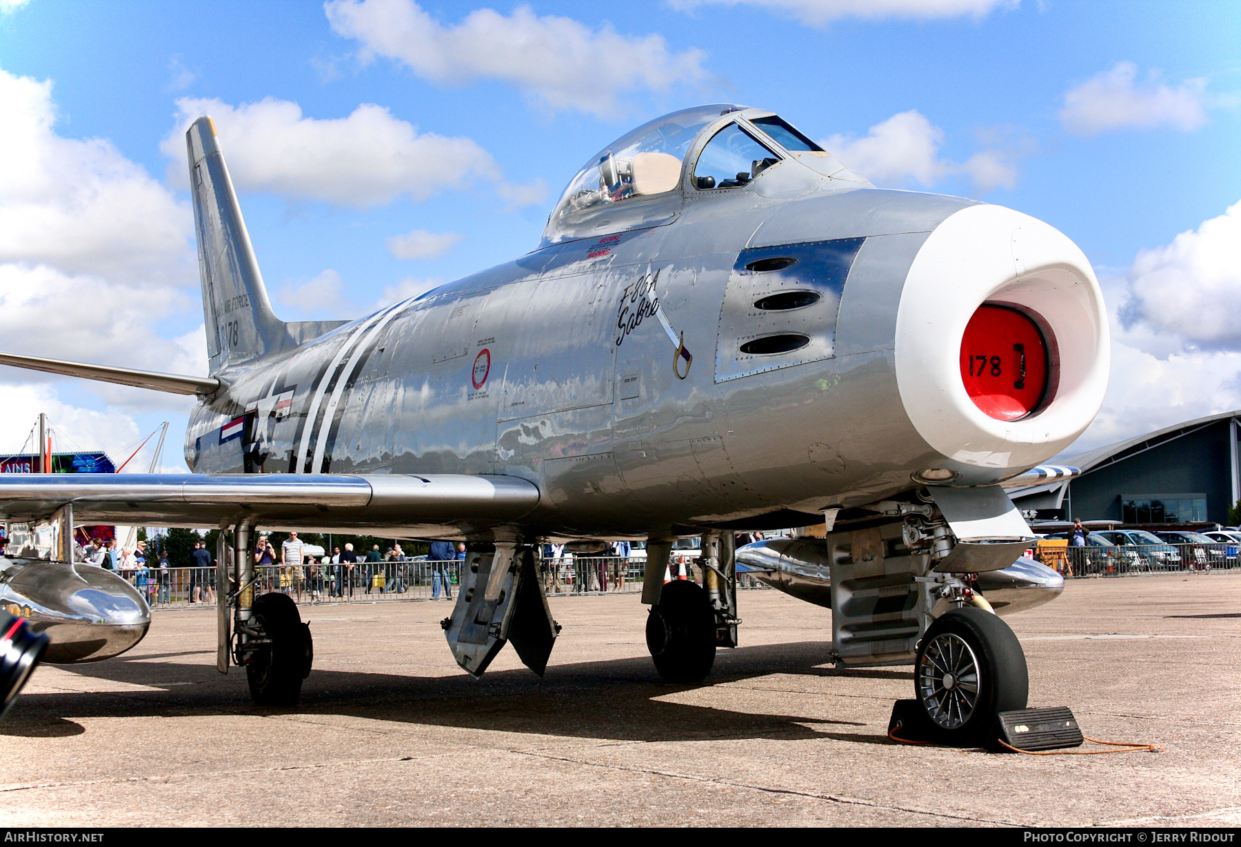 Aircraft Photo of G-SABR / 8178 | North American F-86A Sabre | USA - Air Force | AirHistory.net #428154