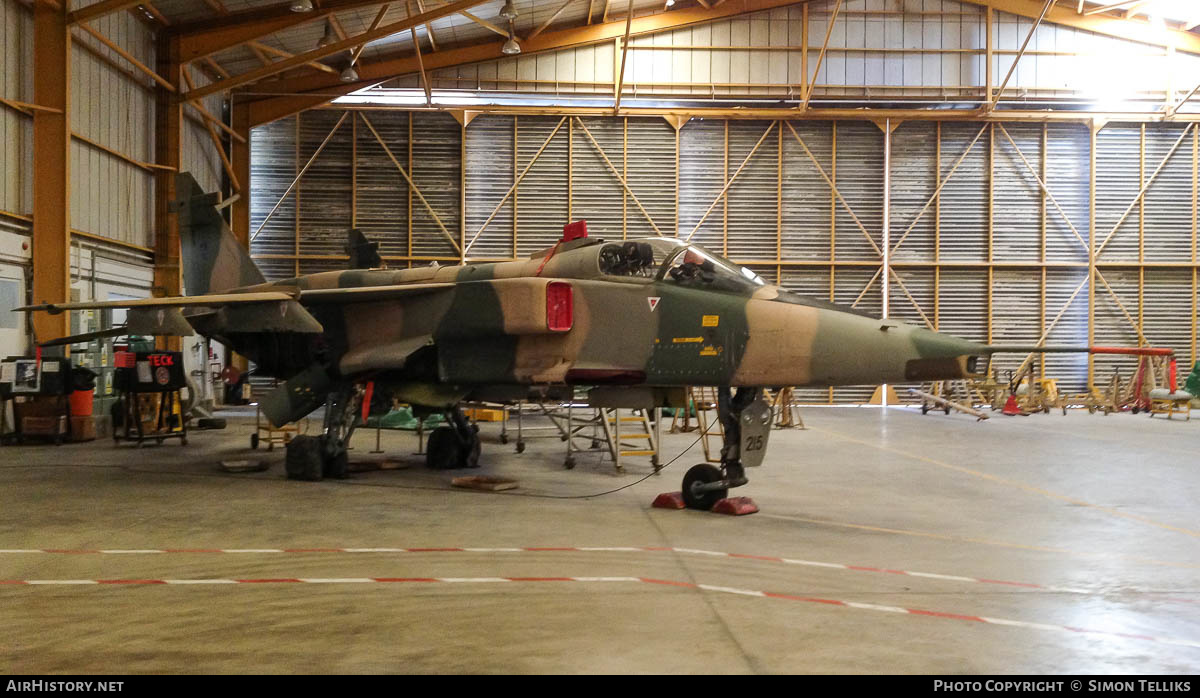 Aircraft Photo of 215 | Sepecat Jaguar S | Oman - Air Force | AirHistory.net #428155