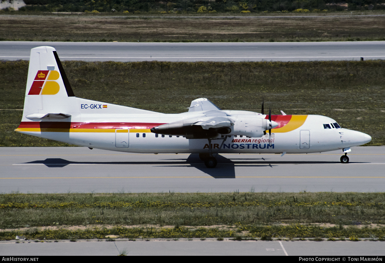 Aircraft Photo of EC-GKX | Fokker 50 | Air Nostrum | AirHistory.net #428157