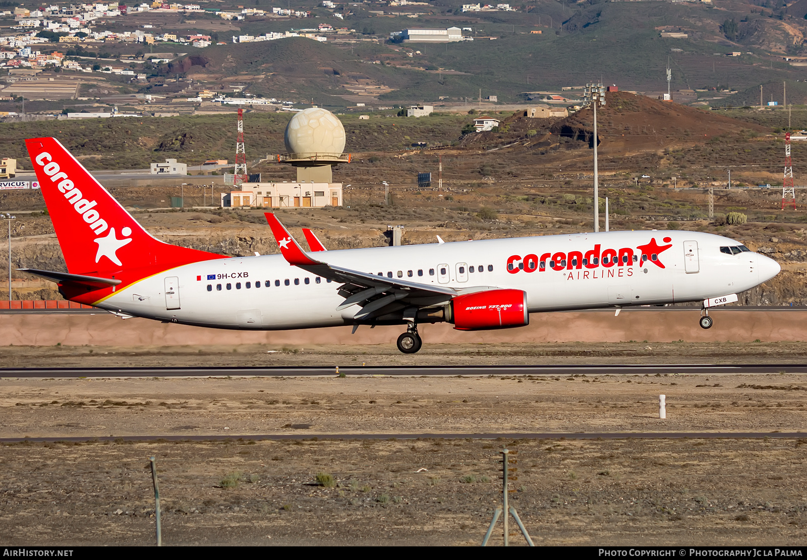 Aircraft Photo of 9H-CXB | Boeing 737-85R | Corendon Airlines | AirHistory.net #428159