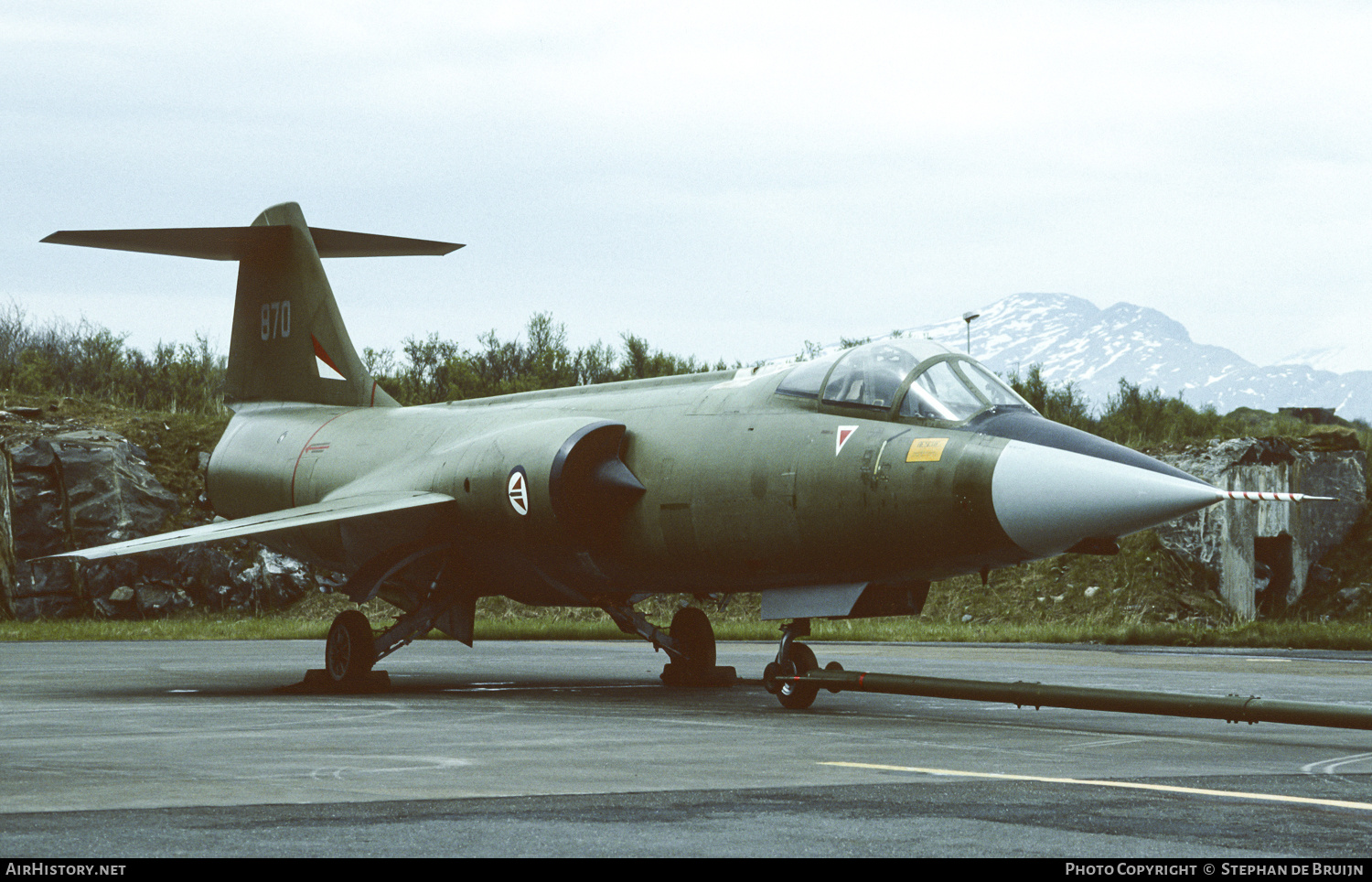 Aircraft Photo of 870 | Lockheed CF-104 Starfighter | Norway - Air Force | AirHistory.net #428169