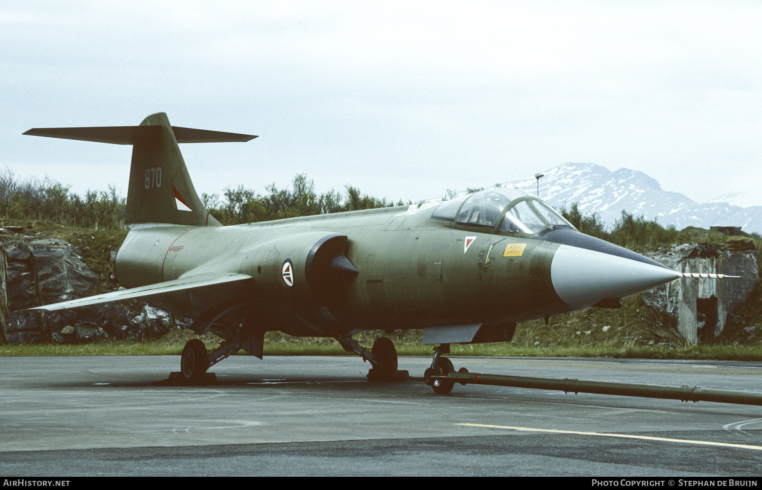 Aircraft Photo of 870 | Canadair CF-104 Starfighter | Norway - Air Force | AirHistory.net #428169