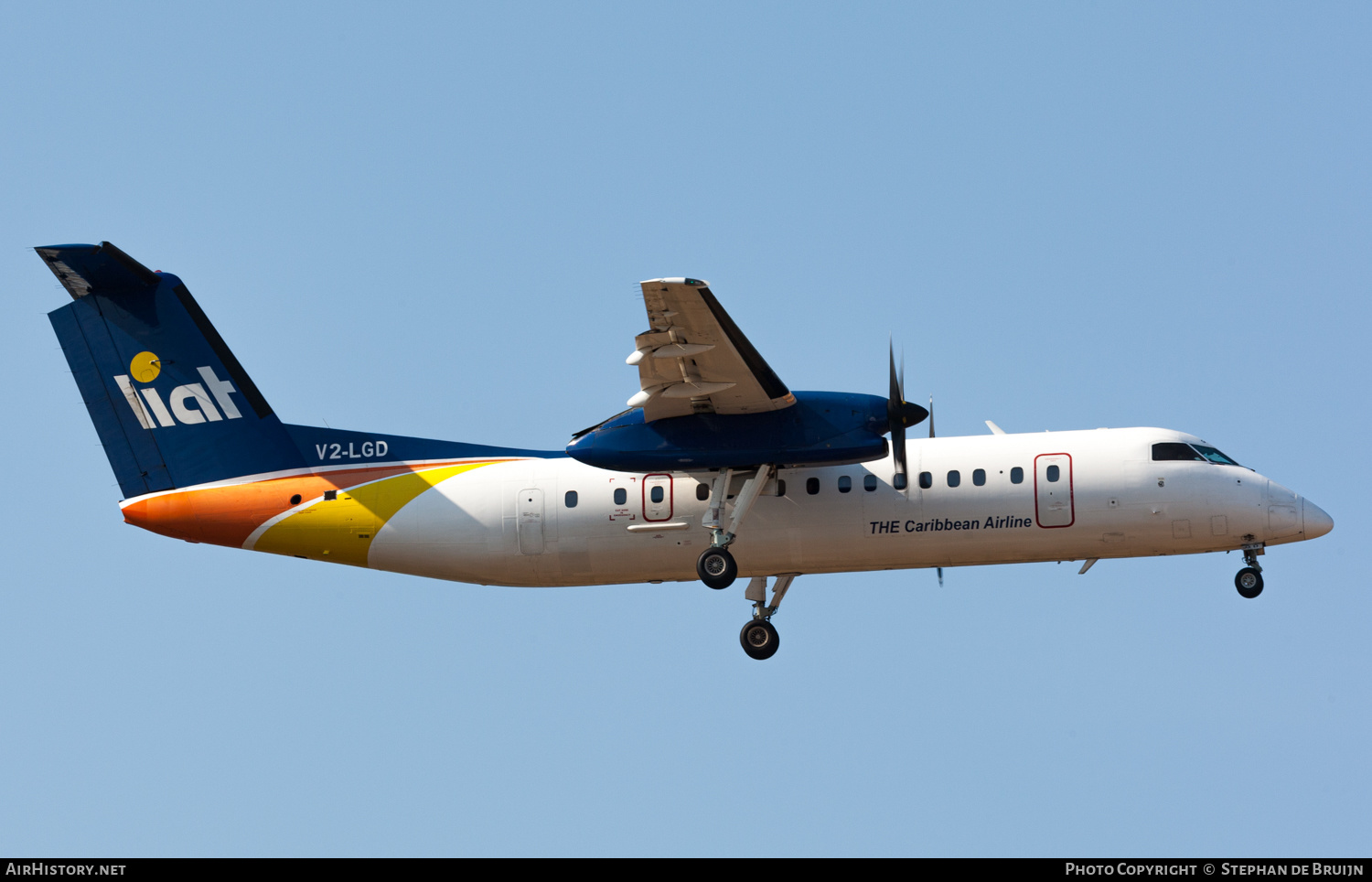 Aircraft Photo of V2-LGD | De Havilland Canada DHC-8-311 Dash 8 | LIAT - Leeward Islands Air Transport | AirHistory.net #428175