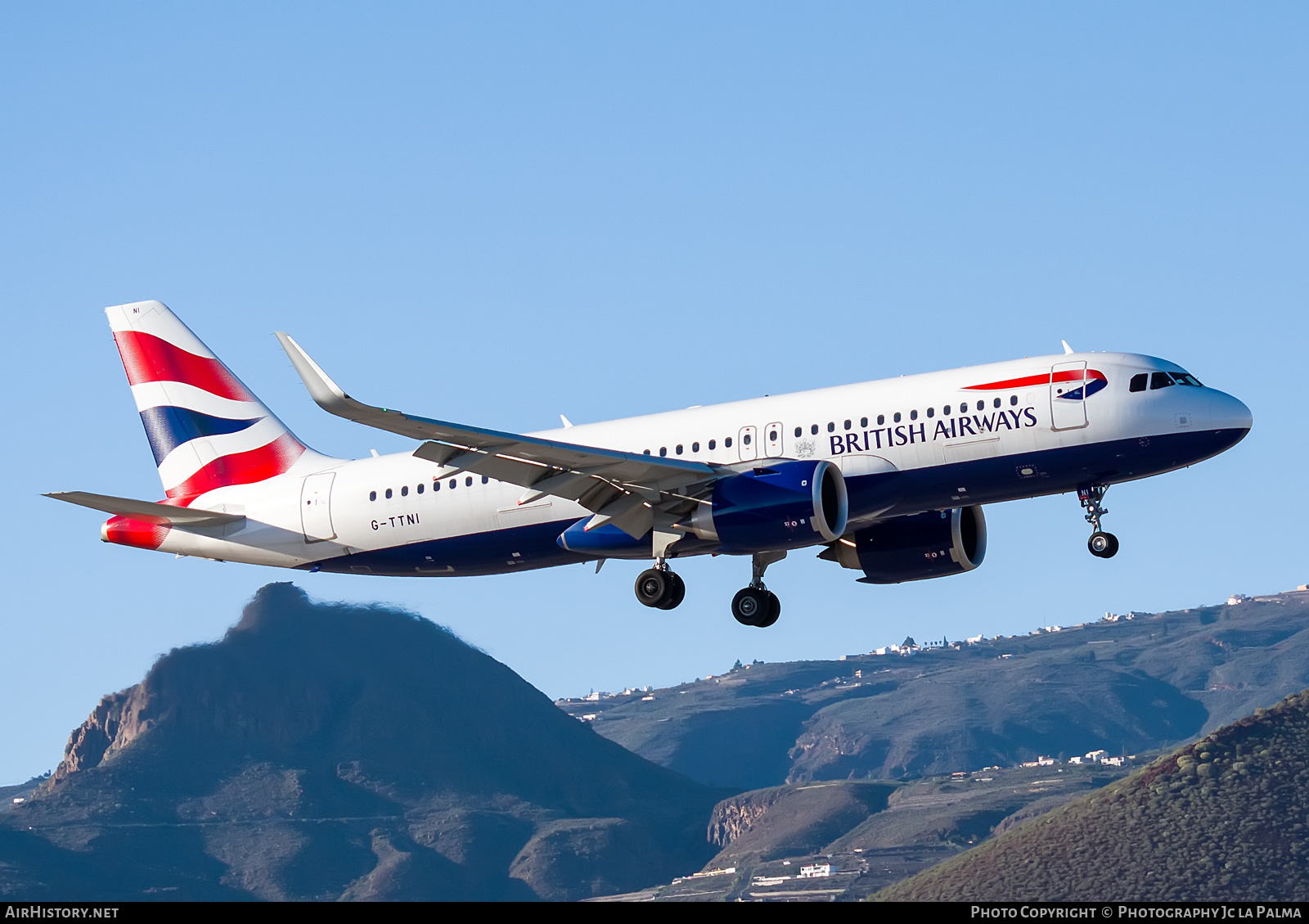 Aircraft Photo of G-TTNI | Airbus A320-251N | British Airways | AirHistory.net #428190