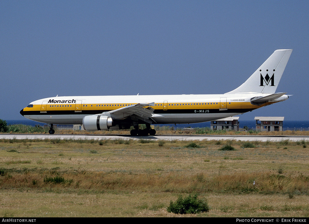 Aircraft Photo of G-MAJS | Airbus A300B4-605R | Monarch Airlines | AirHistory.net #428199