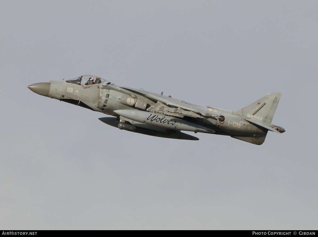 Aircraft Photo of MM7214 | McDonnell Douglas AV-8B Harrier II+ | Italy - Navy | AirHistory.net #428209