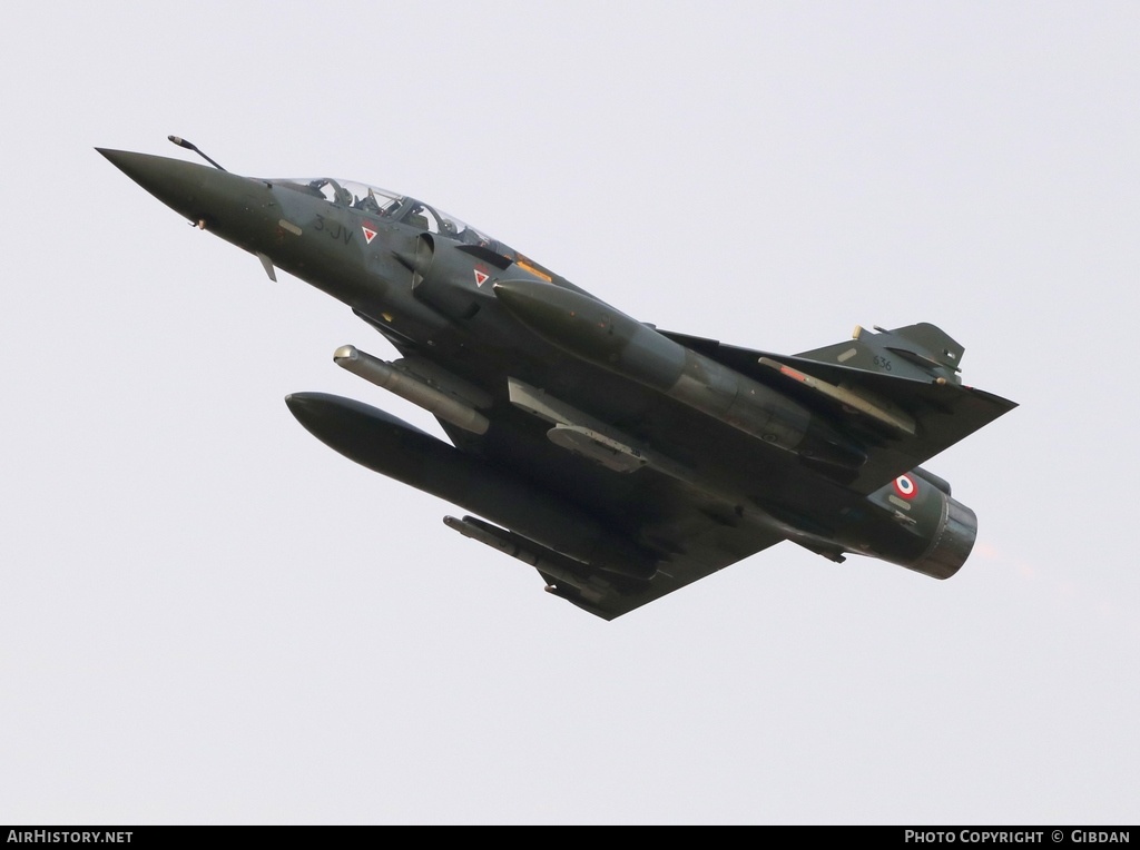 Aircraft Photo of 636 | Dassault Mirage 2000D | France - Air Force | AirHistory.net #428211