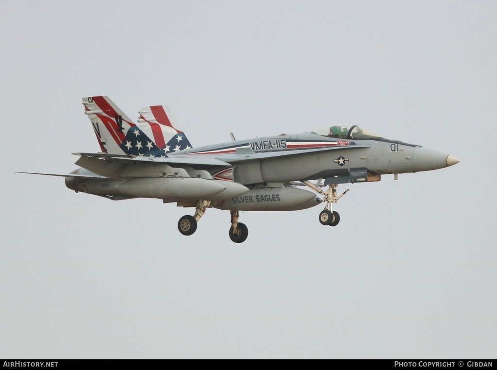 Aircraft Photo of 165201 | McDonnell Douglas F/A-18C Hornet | USA - Marines | AirHistory.net #428221