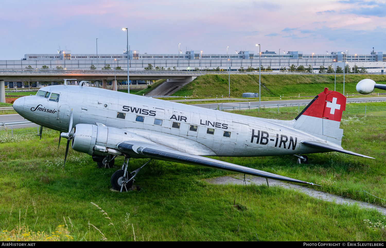 Aircraft Photo of HB-IRN | Douglas C-53B Skytrooper | Swissair - Swiss Air Lines | AirHistory.net #428234