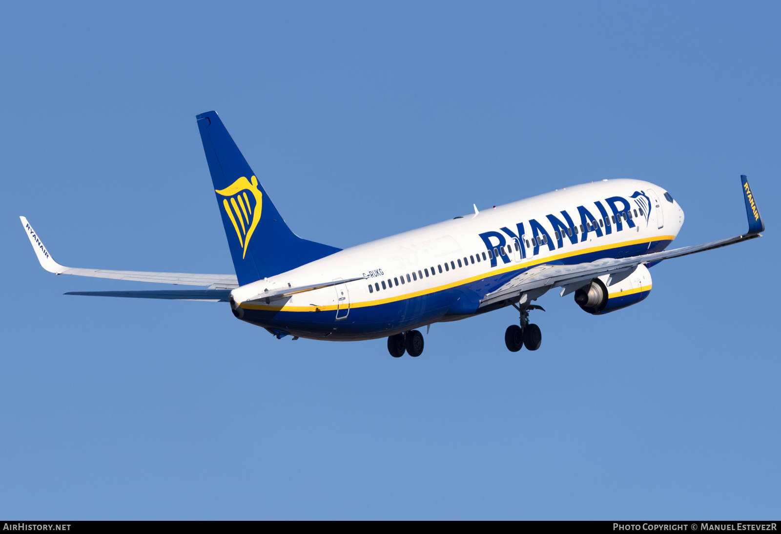 Aircraft Photo of G-RUKG | Boeing 737-8AS | Ryanair | AirHistory.net #428241