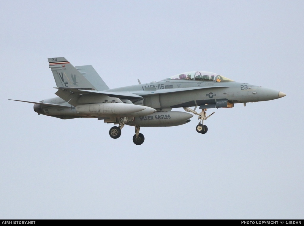 Aircraft Photo of 165686 | McDonnell Douglas F/A-18D Hornet | USA - Marines | AirHistory.net #428256
