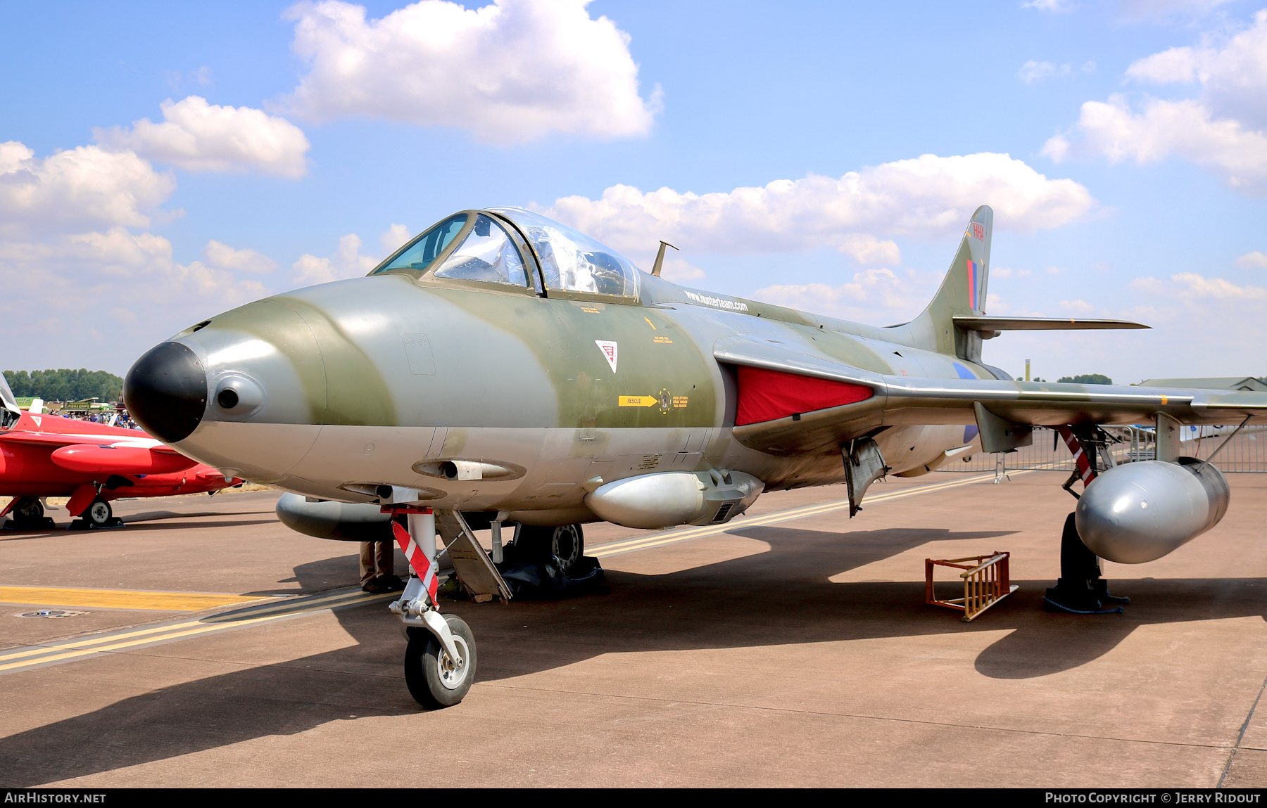 Aircraft Photo of ZZ190 | Hawker Hunter F58 | UK - Air Force | AirHistory.net #428258