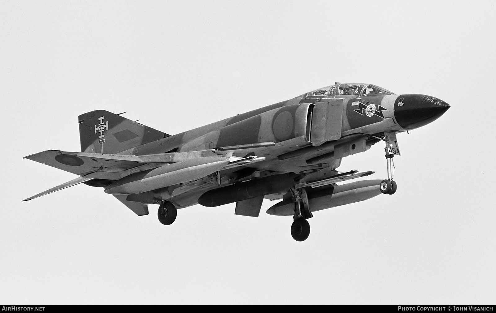 Aircraft Photo of XV494 | McDonnell Douglas F-4M Phantom FGR2 | UK - Air Force | AirHistory.net #428267