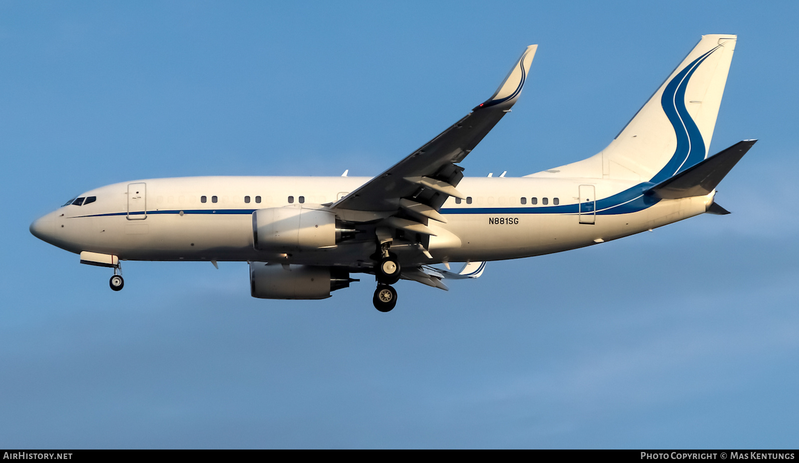 Aircraft Photo of N881SG | Boeing 737-7EG BBJ | Jhonlin Air Transport - JAT | AirHistory.net #428277