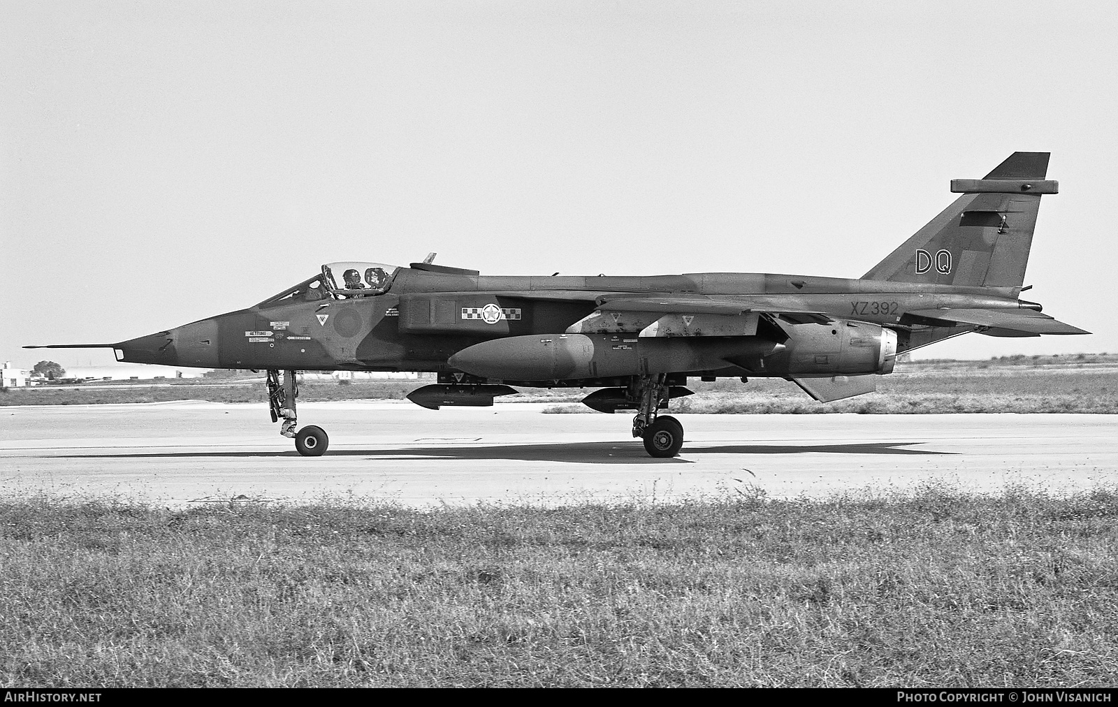 Aircraft Photo of XZ392 | Sepecat Jaguar GR1 | UK - Air Force | AirHistory.net #428284