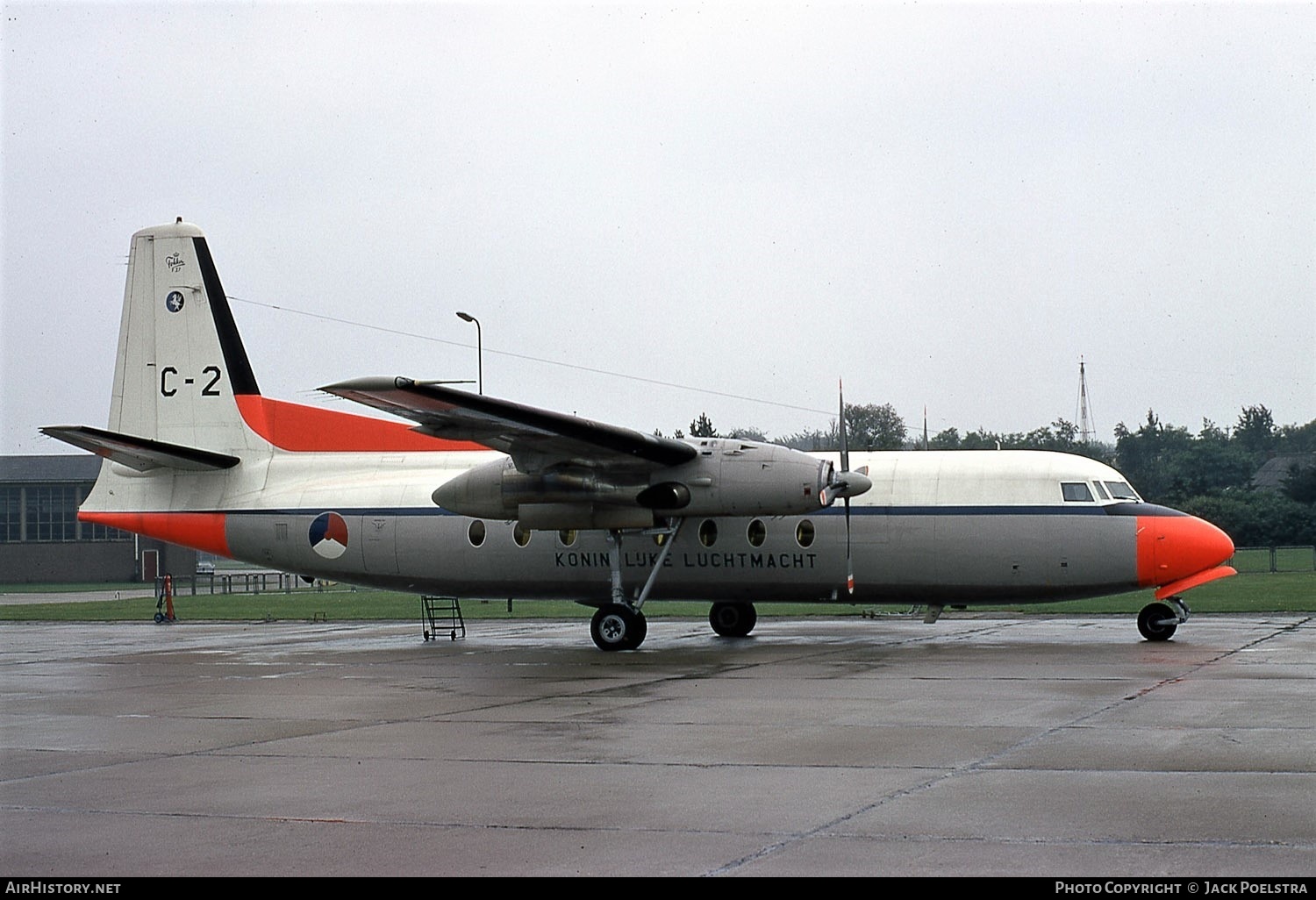 Aircraft Photo of C-2 | Fokker F27-100 Friendship | Netherlands - Air Force | AirHistory.net #428290