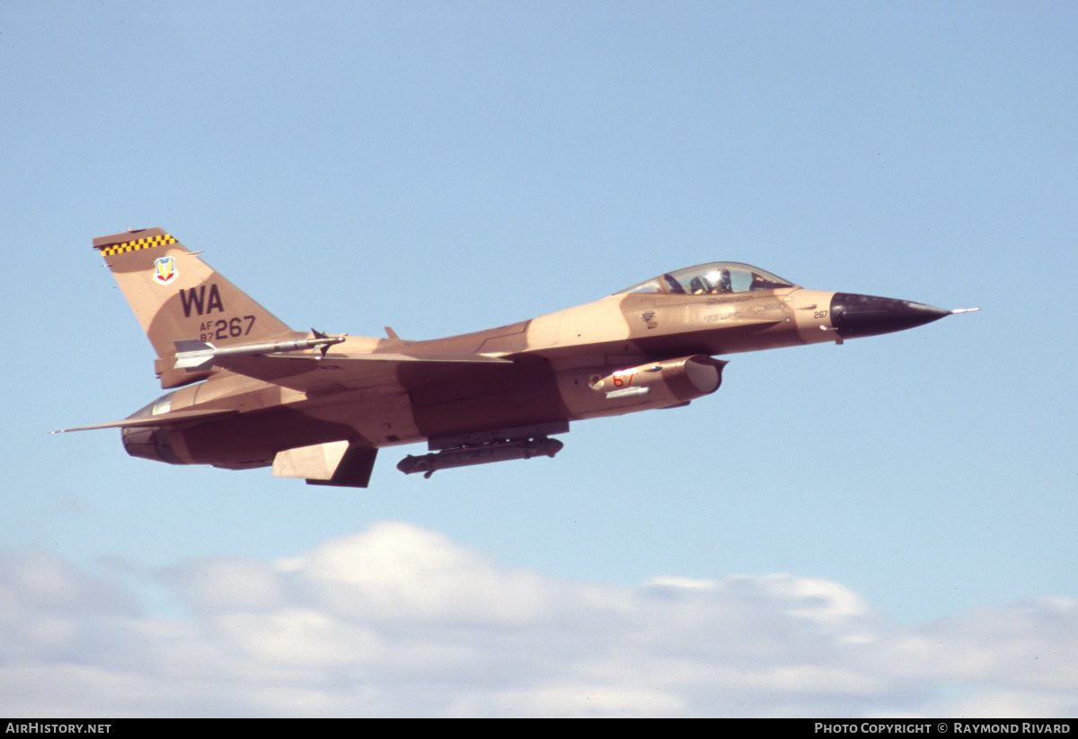 Aircraft Photo of 87-0267 / AF87-267 | General Dynamics F-16C Fighting Falcon | USA - Air Force | AirHistory.net #428295