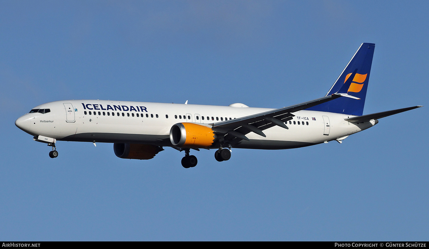 Aircraft Photo of TF-ICA | Boeing 737-9 Max 9 | Icelandair | AirHistory.net #428303