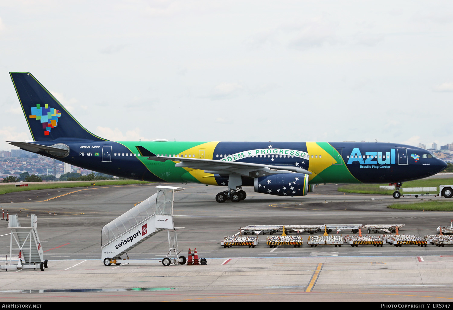 Aircraft Photo of PR-AIV | Airbus A330-243 | Azul Linhas Aéreas Brasileiras | AirHistory.net #428308