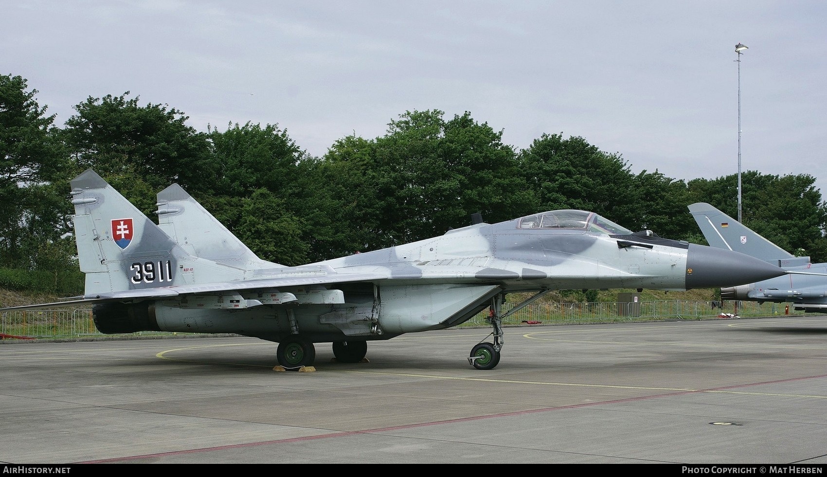 Aircraft Photo of 3911 | Mikoyan-Gurevich MiG-29AS (9-12AS) | Slovakia - Air Force | AirHistory.net #428312
