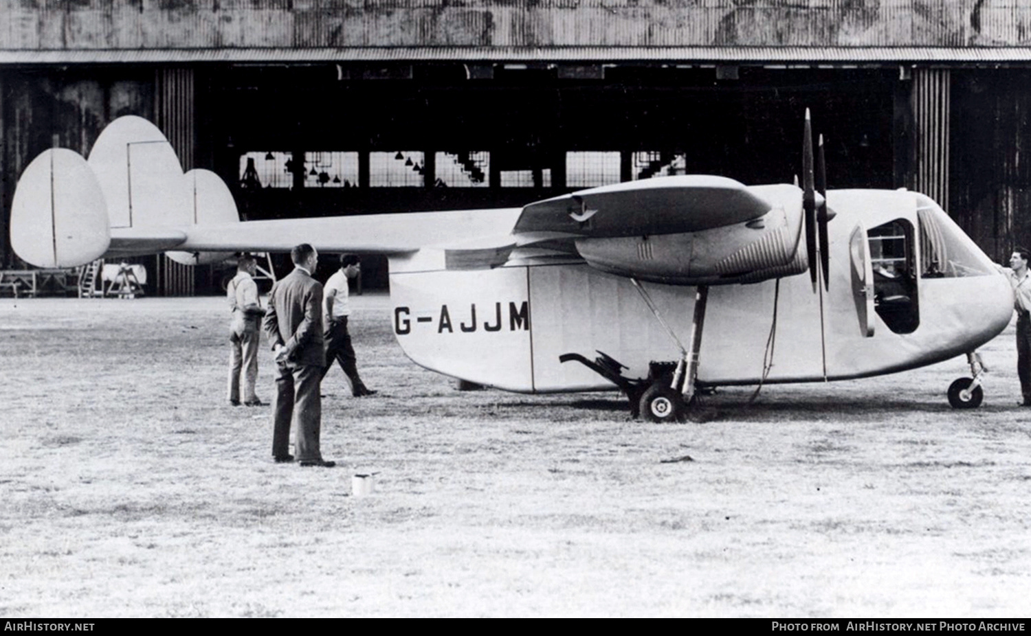 Aircraft Photo of G-AJJM | Miles M.68 Boxcar | AirHistory.net #428315