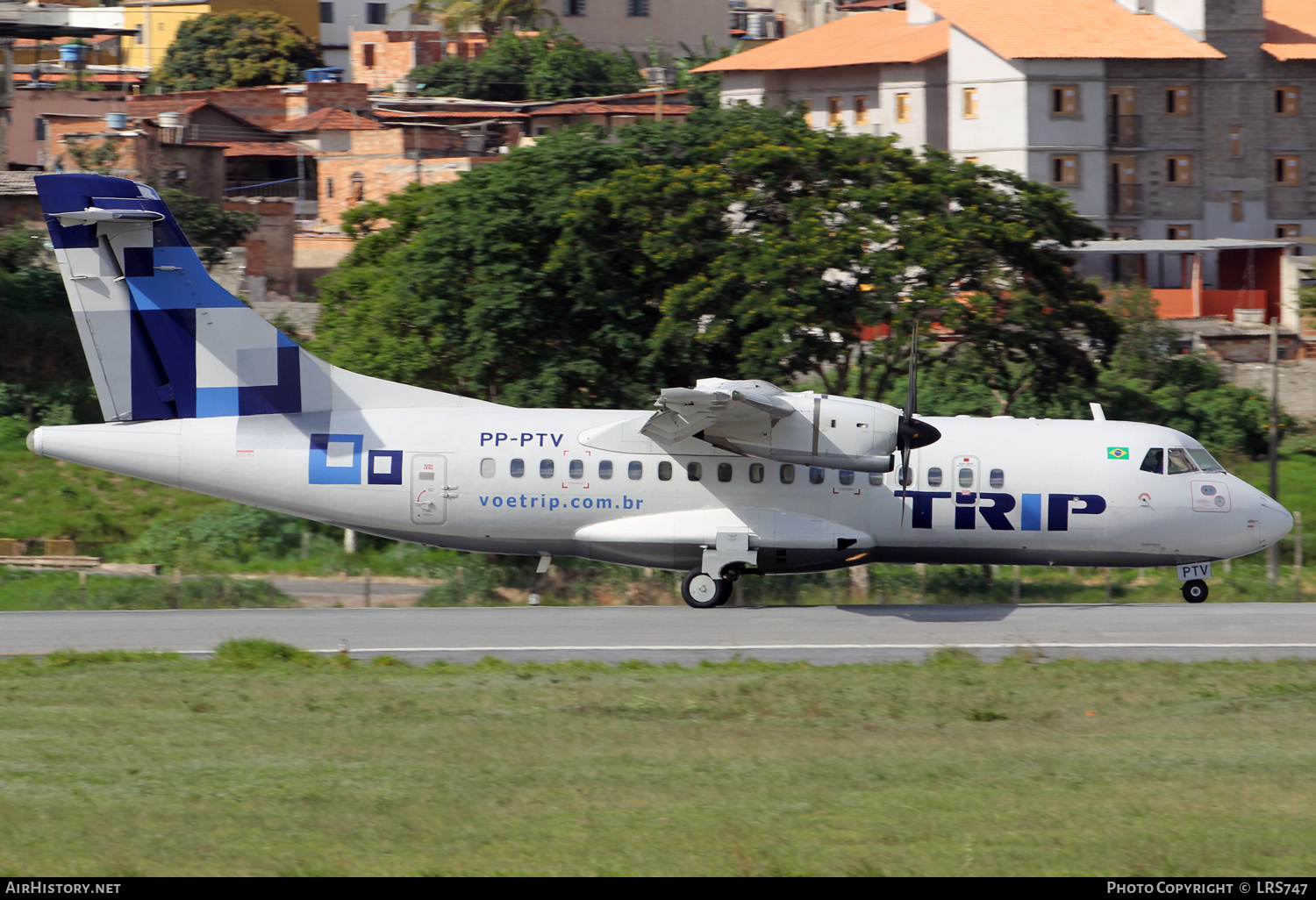 Aircraft Photo of PP-PTV | ATR ATR-42-500 | TRIP Linhas Aéreas | AirHistory.net #428316