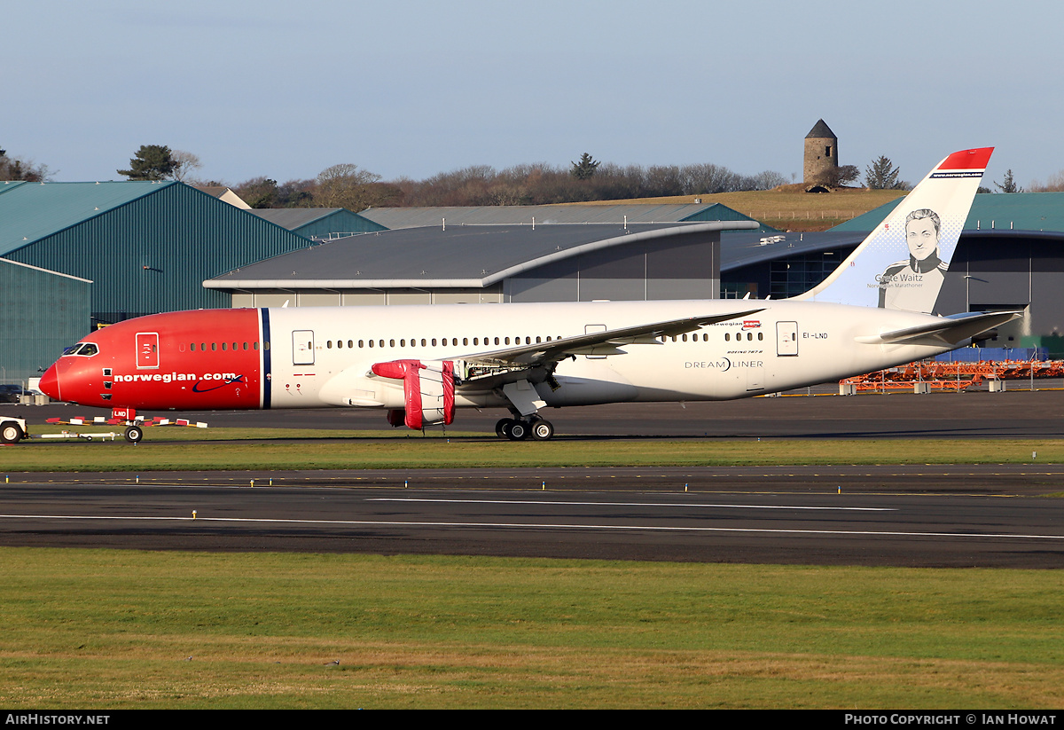Aircraft Photo of EI-LND | Boeing 787-8 Dreamliner | Norwegian | AirHistory.net #428350