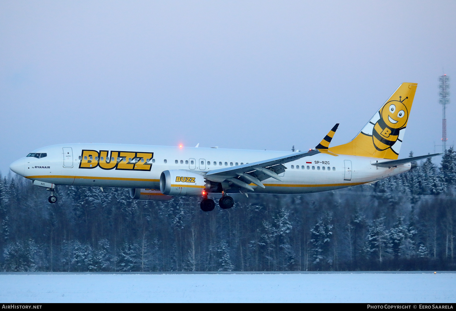 Aircraft Photo of SP-RZC | Boeing 737-8200 Max 200 | Buzz | AirHistory.net #428351