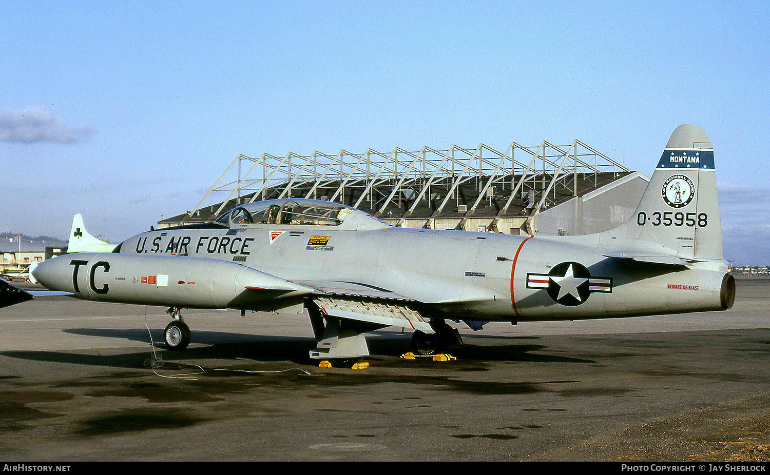 Aircraft Photo of 53-5958 / 0-35958 | Lockheed T-33A | USA - Air Force | AirHistory.net #428370